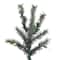 4ft., 5ft. & 6ft. Pre-Lit Natural Bark Alpine Artificial Christmas Tree Set, Warm White Dura-Lit® LED Lights